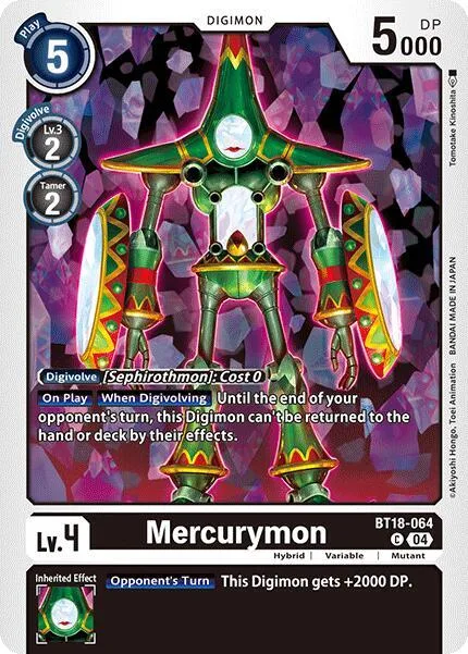 Mercurymon (BT18-064)