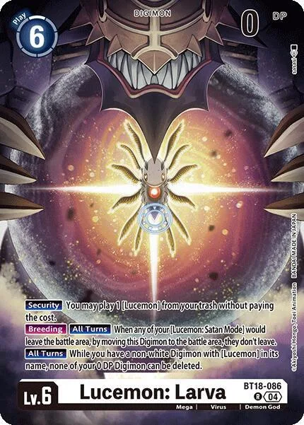 Lucemon: Larva (BT18-086)
