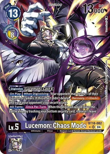 Lucemon: Chaos Mode (BT18-082)