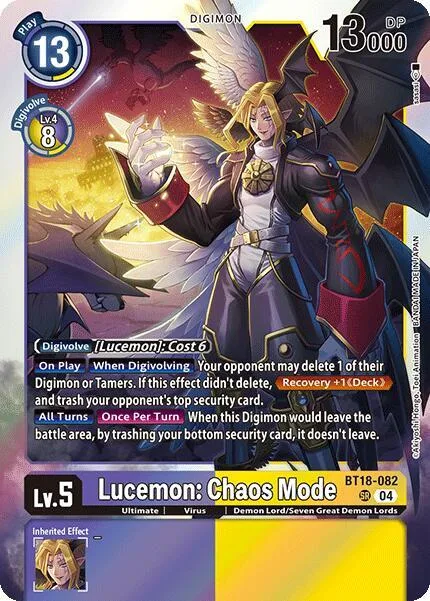 Lucemon: Chaos Mode (BT18-082)
