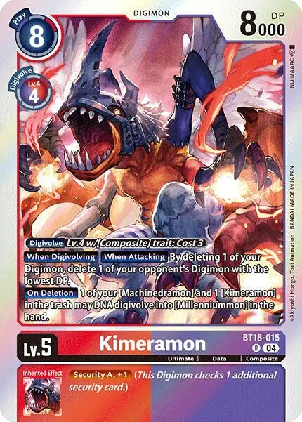 Kimeramon (BT18-015)