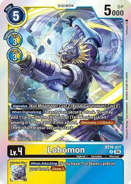 Lobomon (BT18-037)