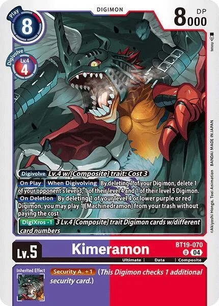 Kimeramon (BT19-070)