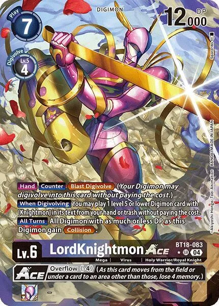 LordKnightmon Ace (BT18-083)