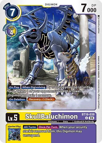 SkullBaluchimon (BT19-039)