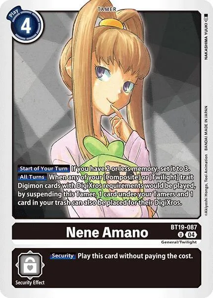 Nene Amano (BT19-087)