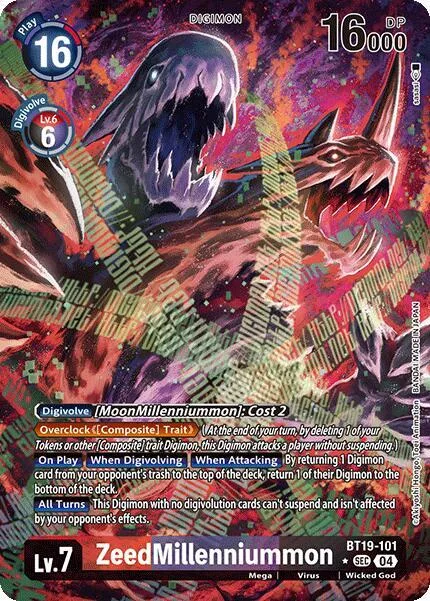 ZeedMillenniummon (BT19-101)