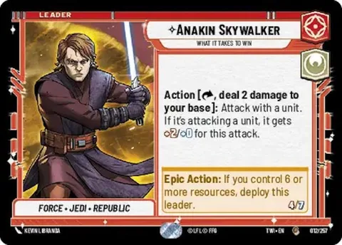 Anakin Skywalker, What it Takes to Win