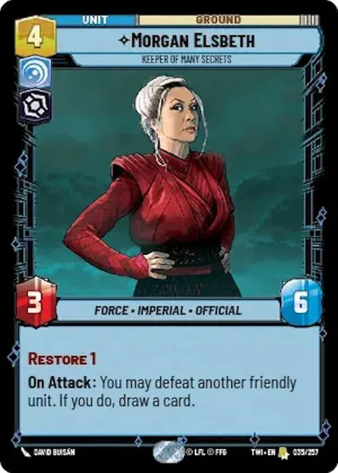 Morgan Elsbeth, Keeper of Many Secrets