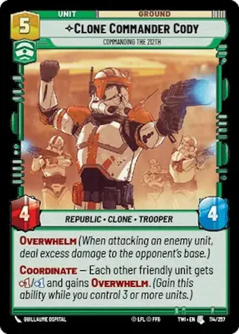 Clone Commander Cody, Commanding the 212th