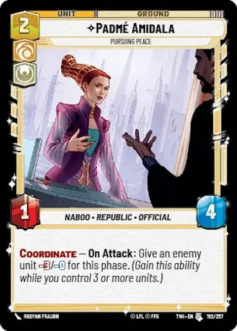 Padmé Amidala, Pursuing Peace