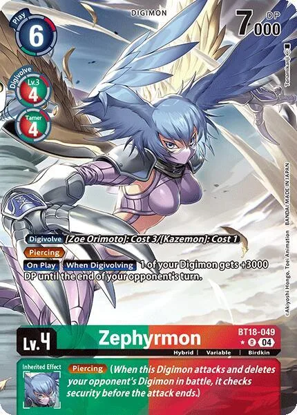 Zephyrmon (BT18-049)