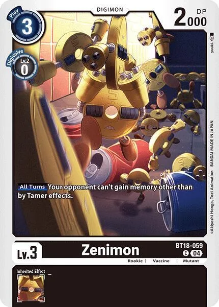 Zenimon (BT18-059)