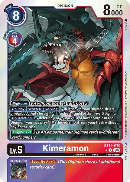 Kimeramon (BT19-070)