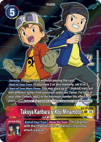 Takuya Kanbara & Koji Minamoto (BT18-088)