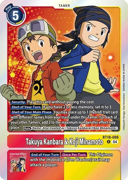Takuya Kanbara & Koji Minamoto (BT18-088)