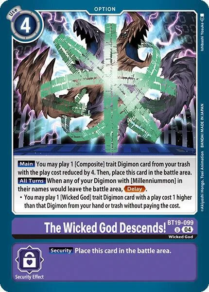 The Wicked God Descends! (BT19-099)
