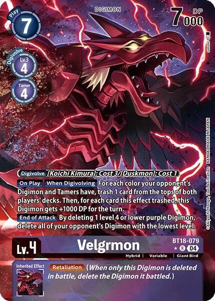 Velgrmon (BT18-079)