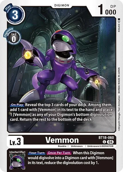 Vemmon (BT18-060)