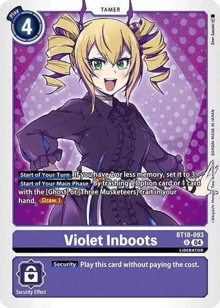 Violet Inboots (BT18-093)