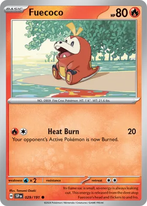 Fuecoco [Heat Burn]