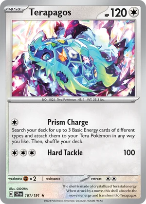 Terapagos [Prism Charge | Hard Tackle]