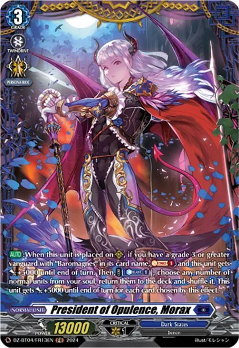 President of Opulence, Morax [D-Format]