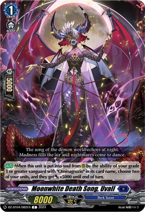 Moonwhite Death Song, Uvall [D-Format]