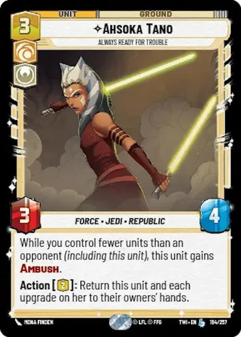 Ahsoka Tano, Always Ready For Trouble