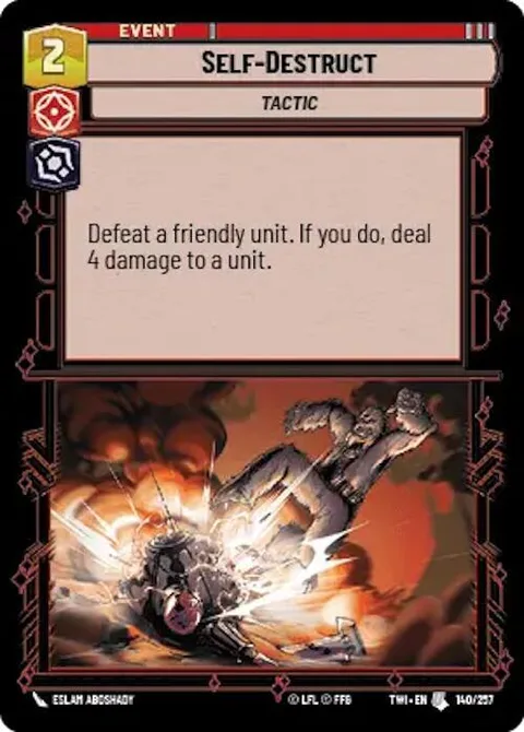 Self-Destruct