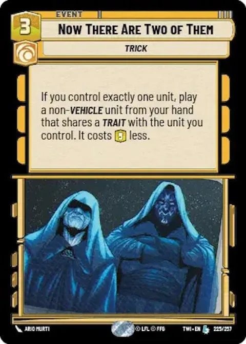 Now There Are Two of Them