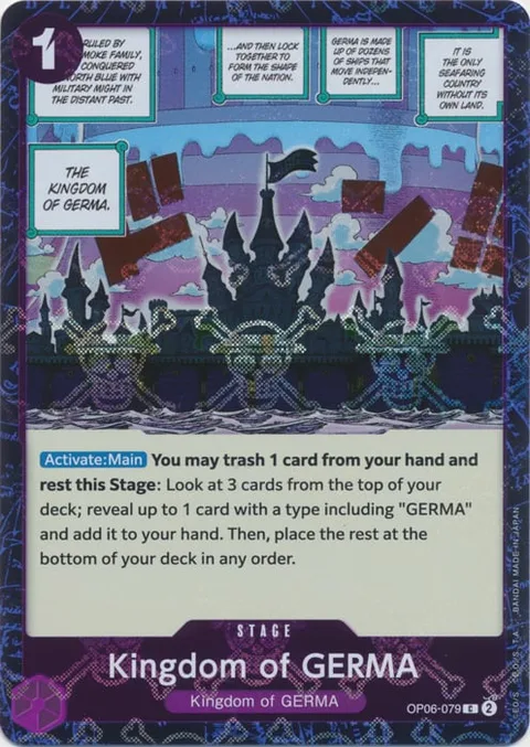 Kingdom of GERMA (OP06-079)