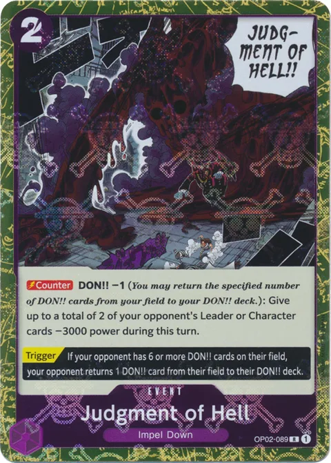 Judgment of Hell (OP02-089)
