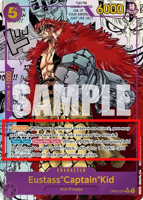 Eustass""Captain""Kid (OP05-074)