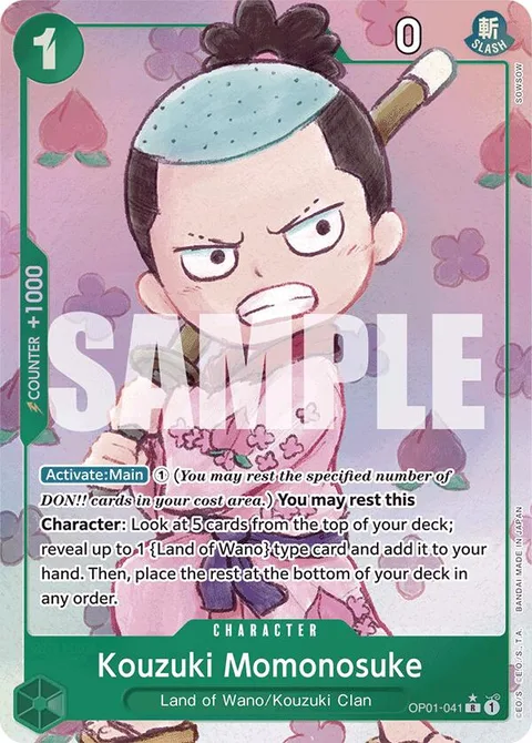 Kouzuki Momonosuke (OP01-041)
