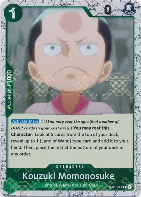 Kouzuki Momonosuke (OP01-041)