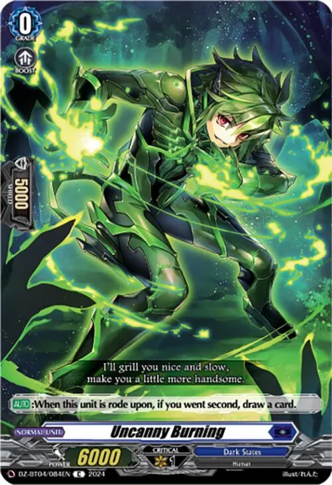Uncanny Burning [D Format]