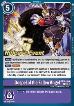 Gospel of the Fallen Angel (BT18-100)