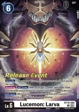 Lucemon: Larva (BT18-086)