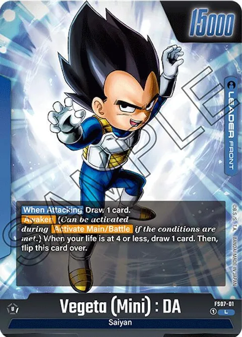 Vegeta (Mini) : DA // Vegeta (Mini) : DA (FS07-01) [Fusion World]