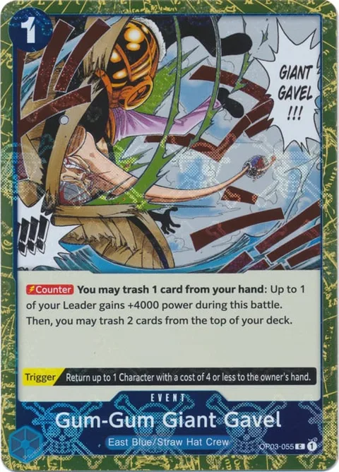 Gum-Gum Giant Gavel (OP03-055)