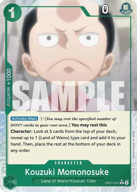 Kouzuki Momonosuke (OP01-041)