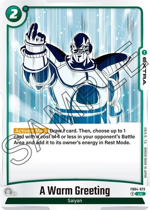 A Warm Greeting (FB04-073) [Fusion World]
