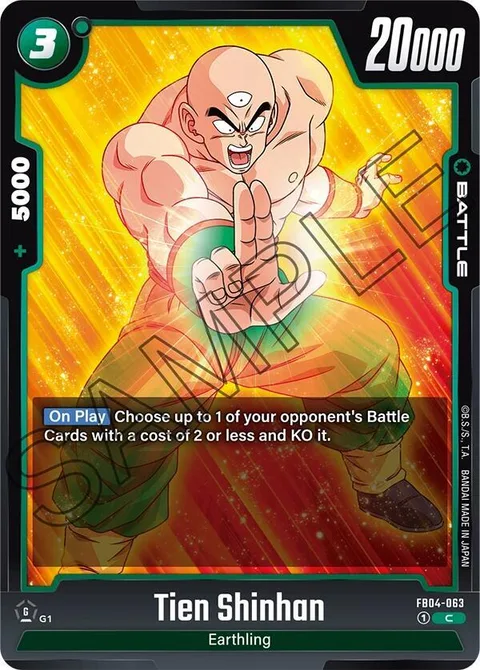 Tien Shinhan (FB04-063) [Fusion World]