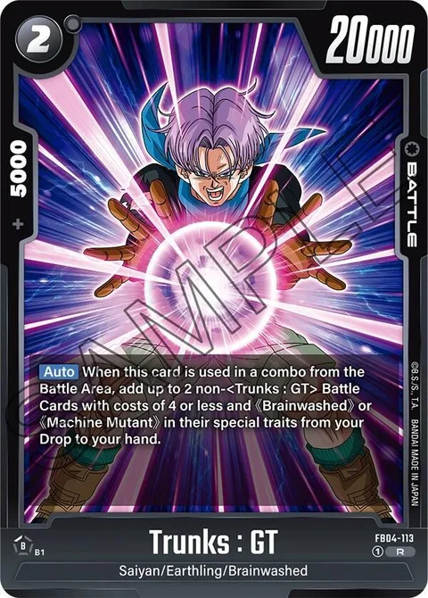 Trunks : GT (FB04-113) [Fusion World]