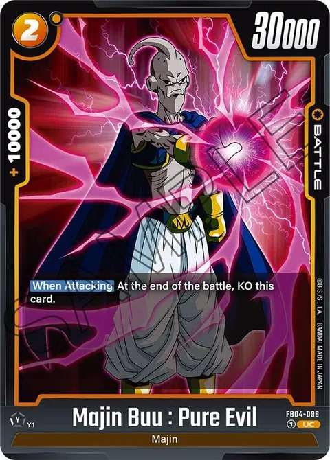 Majin Buu : Pure Evil (FB04-096) [Fusion World]