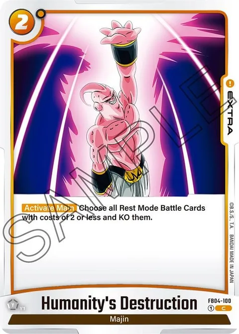 Humanity's Destruction (FB04-100) [Fusion World]