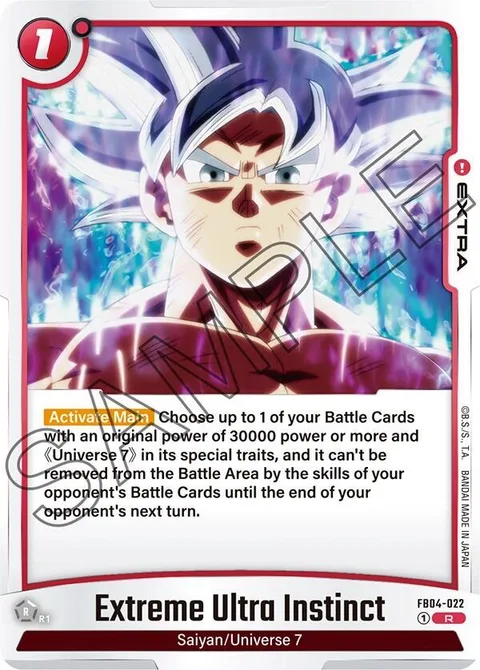 Extreme Ultra Instinct (FB04-022) [Fusion World]