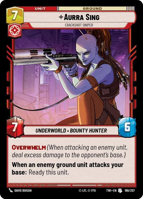 Aurra Sing, Crackshot Sniper