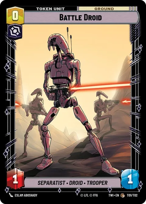 Battle Droid Token // Clone Trooper Token